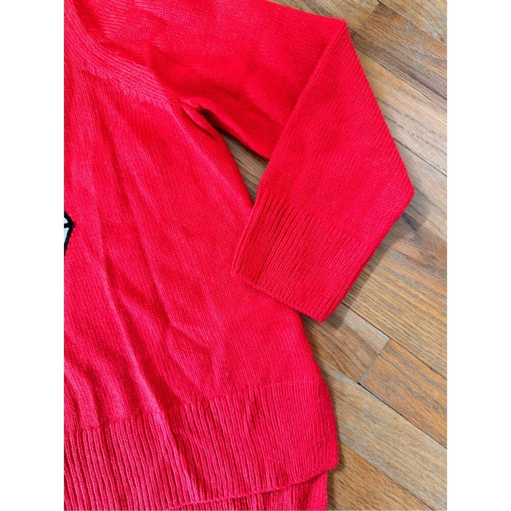 NWT Kate Spade Sequined Dice Wool Alpaca Oversized Sweater Size M - Picture 6 of 11